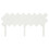 Berkfield Bed Headboard White 159.5x3x80.5 cm Solid Wood Pine 4