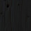 Berkfield Bed Headboard Black 146x4x100 cm Solid Wood Pine 8