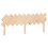 Berkfield Bed Headboard 196x3x80.5 cm Solid Wood Pine 2