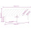 Berkfield Bed Headboard 196x3x80.5 cm Solid Wood Pine 6