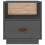 Berkfield Bedside Cabinets 2 pcs Grey 40x34x45 cm Solid Wood Pine 7
