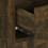 Berkfield Wall-mounted Bedside Cabinet Smoked Oak 6