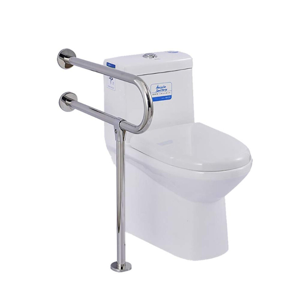 Silver Bathroom Grab Bar Stainless Steel Ushape With Legs, Nonslip Heavyduty Wall Mounted Safety Handle For Elderly 6075Â¯Cm