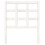 Berkfield Bed Headboard White 80.5x4x100 cm Solid Wood Pine 3