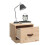 Berkfield Bedside Cabinet 40x34x35 cm Solid Wood Pine 4