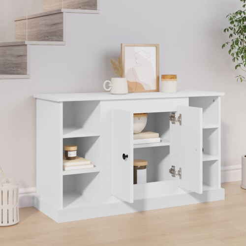 Berkfield Sideboard White 100x35.5x60 cm Engineered Wood 2