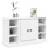 Berkfield Sideboard White 100x35.5x60 cm Engineered Wood 4
