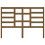 Berkfield Bed Headboard Honey Brown 126x4x104 cm Solid Wood Pine 4