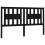 Berkfield Headboard Black 126x4x100 cm Solid Wood Pine 2