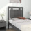 Berkfield Bed Headboard Grey 80.5x4x100 cm Solid Pine Wood 3