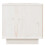 Berkfield Bedside Cabinet White 40x34x35 cm Solid Wood Pine 6