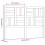 Berkfield Bed Headboard 126x4x104 cm Solid Wood Pine 6