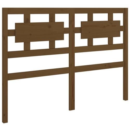Berkfield Bed Headboard Honey Brown 205.5x4x100 cm Solid Wood Pine 1