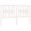 Berkfield Headboard White 146x4x100 cm Solid Wood Pine 2