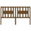Berkfield Headboard Honey Brown 126x4x100 cm Solid Wood Pine 3