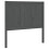 Berkfield Bed Headboard Grey 80.5x4x100 cm Solid Pine Wood 2