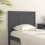 Berkfield Bed Headboard Grey 80.5x4x100 cm Solid Pine Wood 3