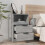 Berkfield Bedside Cabinets 2 pcs Grey Sonoma Engineered Wood 4