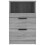 Berkfield Bedside Cabinets 2 pcs Grey Sonoma Engineered Wood 6