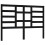 Berkfield Bed Headboard Black 166x4x104 cm Solid Wood Pine 2