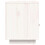 Berkfield Bedside Cabinet White 40x34x45 cm Solid Wood Pine 8