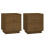 Berkfield Bedside Cabinets 2 pcs Honey Brown 40x34x45 cm Solid Wood Pine 2