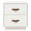 Berkfield Bedside Cabinets 2 pcs White 40x34x45 cm Solid Wood Pine 7