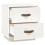 Berkfield Bedside Cabinets 2 pcs White 40x34x45 cm Solid Wood Pine 8