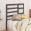 Berkfield Bed Headboard Grey 96x4x104 cm Solid Wood Pine 3