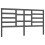 Berkfield Bed Headboard Grey 186x4x104 cm Solid Wood Pine 2