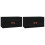 Berkfield Wall Cabinets 2 pcs Black 60x30x30 cm Solid Wood Pine 2