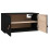 Berkfield Wall Cabinets 2 pcs Black 60x30x30 cm Solid Wood Pine 7