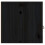 Berkfield Wall Cabinets 2 pcs Black 60x30x30 cm Solid Wood Pine 8