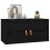 Berkfield Wall Cabinets 2 pcs Black 60x30x30 cm Solid Wood Pine 10