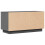 Berkfield TV Cabinet Grey 80x34x40 cm Solid Wood Pine 7