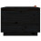 Berkfield Storage Boxes with Lids 3 pcs Black Solid Wood Pine 8