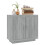 Berkfield Sideboard Grey Sonoma 80x40x75 cm Engineered Wood 4