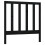 Berkfield Bed Headboard Black 96x4x100 cm Solid Wood Pine 2