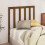 Berkfield Bed Headboard Honey Brown 81x4x100 cm Solid Wood Pine 3