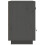Berkfield Bedside Cabinets 2 pcs Grey 40x34x55 cm Solid Wood Pine 7