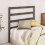 Berkfield Bed Headboard Grey 81x4x100 cm Solid Wood Pine 3