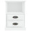 Berkfield Bedside Cabinet White 43x36x60 cm 6