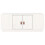 Berkfield Coffee Table White 100x50x41 cm Solid Wood Pine 6