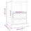 Berkfield Bedside Cabinet White 43x36x60 cm 10