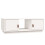 Berkfield Coffee Table White 100x50x35 cm Solid Wood Pine 2
