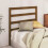 Berkfield Bed Headboard Honey Brown 106x4x100 cm Solid Wood Pine 3