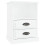 Berkfield Bedside Cabinets 2 pcs High Gloss White 43x36x60 cm 6