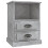 Berkfield Bedside Cabinets 2 pcs Concrete Grey 43x36x60 cm 6
