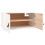 Berkfield Wall Cabinet White 60x30x30 cm Solid Wood Pine 5
