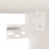 Berkfield Wall Cabinet White 60x30x30 cm Solid Wood Pine 7